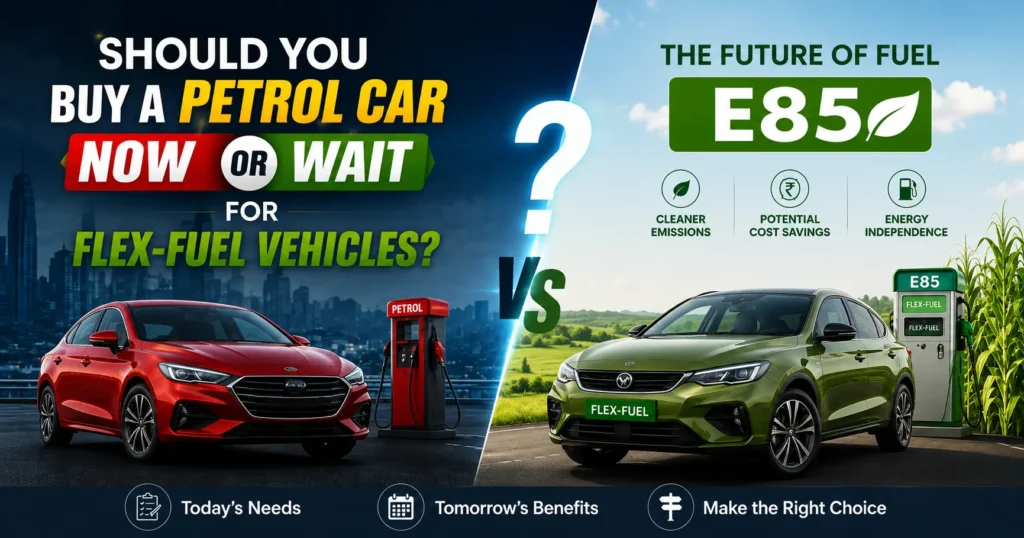 Flex-fuel and petrol car comparison in India