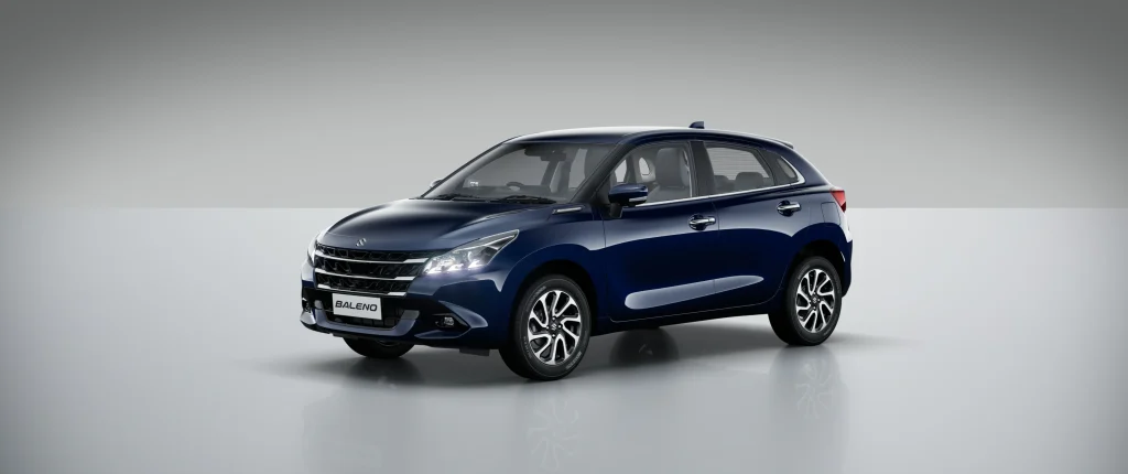 Image of Baleno Facelift version exterior 
