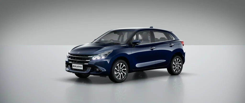 Image of Baleno Facelift version exterior 