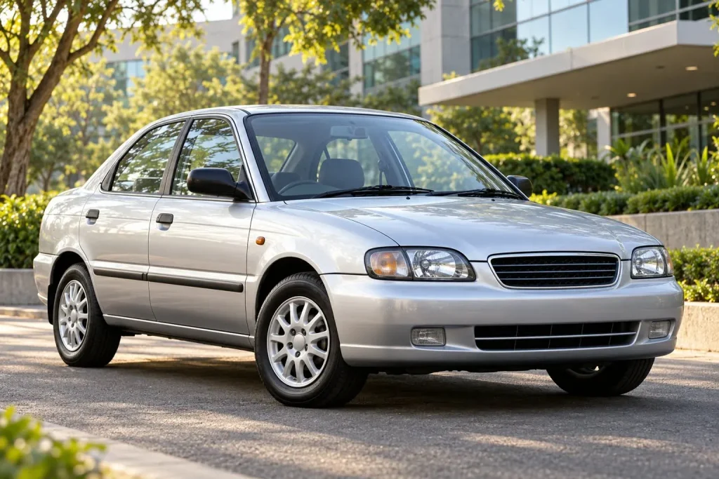 Image of Baleno older version sedan